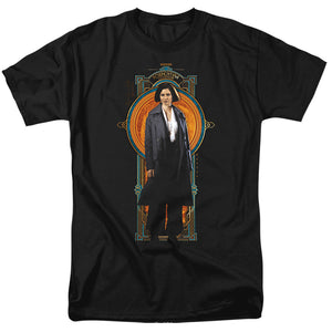 AN OFFCIALLY LICENSED FANTASTIC BEASTS PORPENTINA GOLDSTEIN MEN'S REGULAR FIT T-SHIRT BLACK