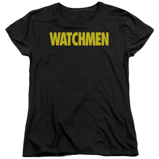 Watchmen Logo Licensed Women's T-Shirt Regular Fit LG
