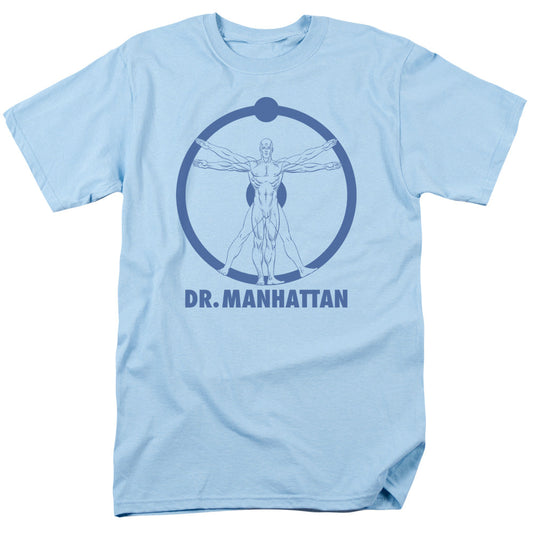 Watchmen Dr Manhattan Licensed Adult Unisex T-Shirt Regular Fit Tee SM-3X