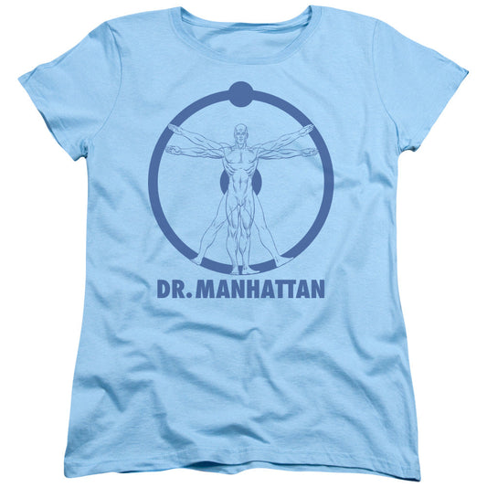 Watchmen Dr Manhattan Licensed Women's T-Shirt Regular Fit LG
