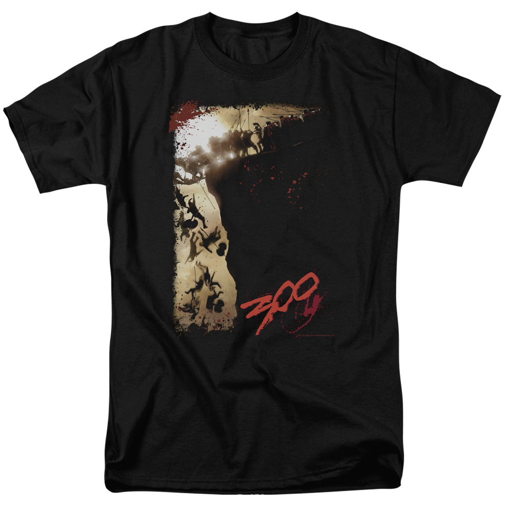 300 The Cliff Licensed Adult Unisex T-Shirt Regular Fit Tee SM-3X