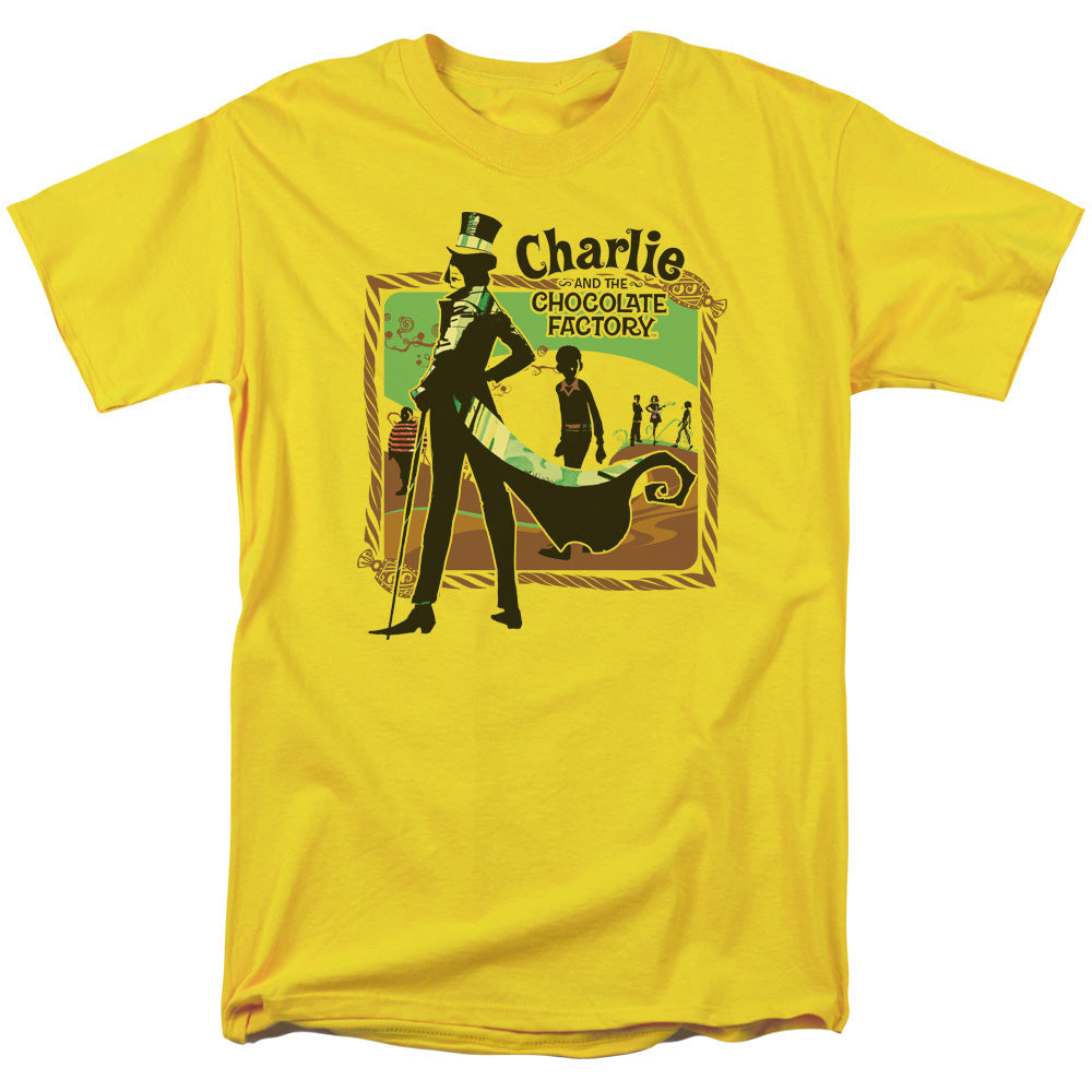 Chocolate Factory Chocolate River Licensed Adult Unisex T-Shirt Regular Fit Tee