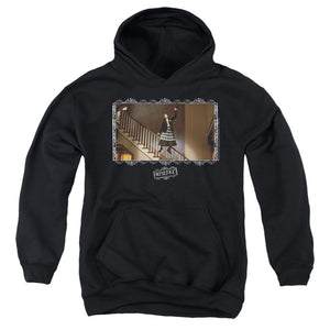 AN OFFCIALLY LICENSED BEETLEJUICE SHAKE SHAKE SHAKE YOUTH HOODIE BLACK