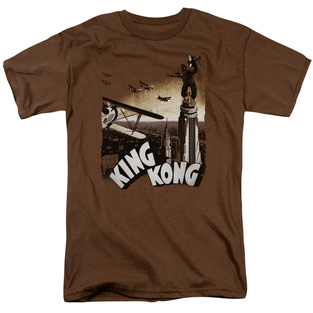 King Kong Final Battle Licensed Adult Unisex T-Shirt Regular Fit Tee SM-3X
