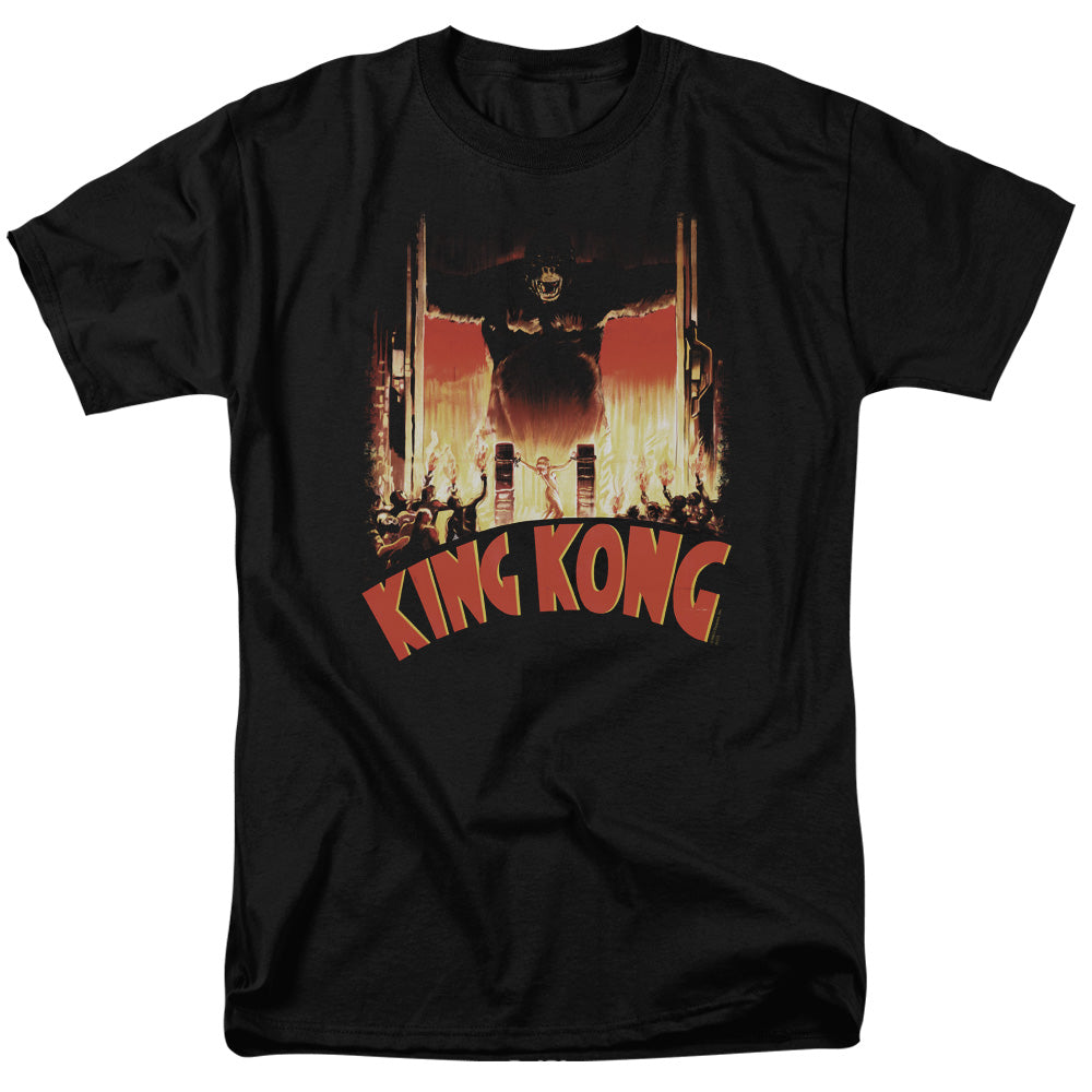 King Kong At The Gates Licensed Adult Unisex T-Shirt Regular Fit Tee SM-3X