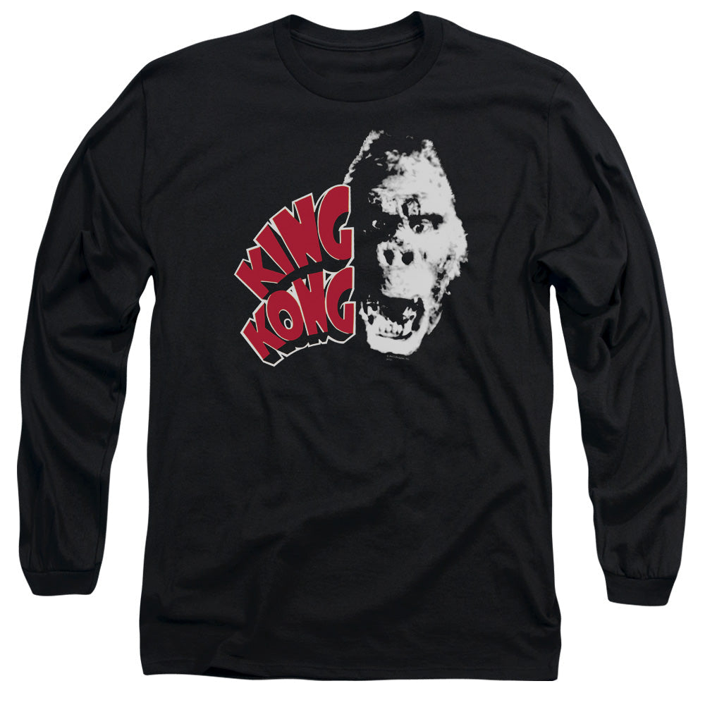 King Kong Kong Head Licensed Adult Unisex Long Sleeve T-Shirt SM-2X