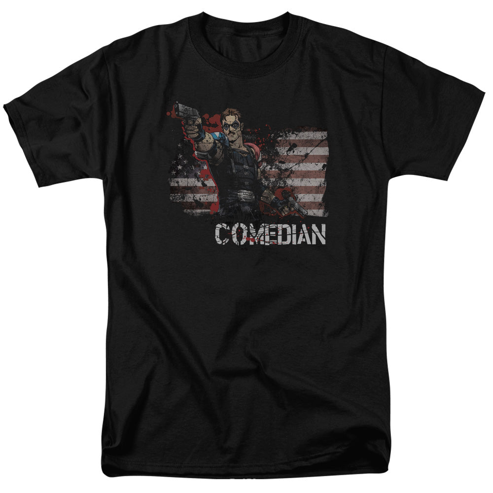 Watchmen Comedian Licensed Adult Unisex T-Shirt Regular Fit Tee SM-3X