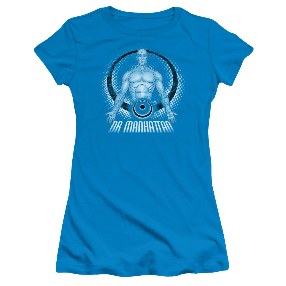 Watchmen Dr. Manhattan Licensed Women's T-Shirt Juniors SM-LG