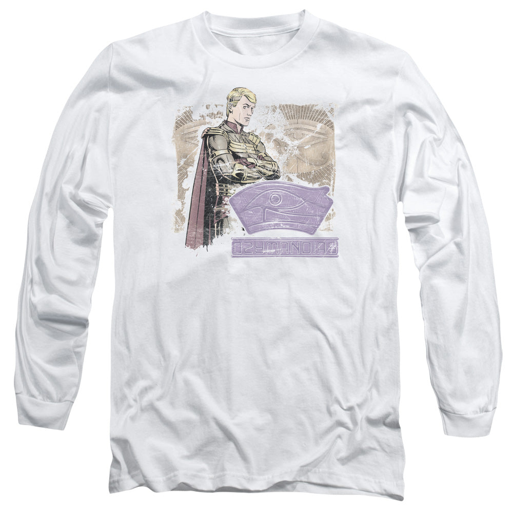 Watchmen Ozymandias Licensed Adult Unisex Long Sleeve T-Shirt LG