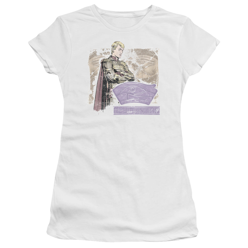 Watchmen Ozymandias Licensed Women's T-Shirt Juniors LG