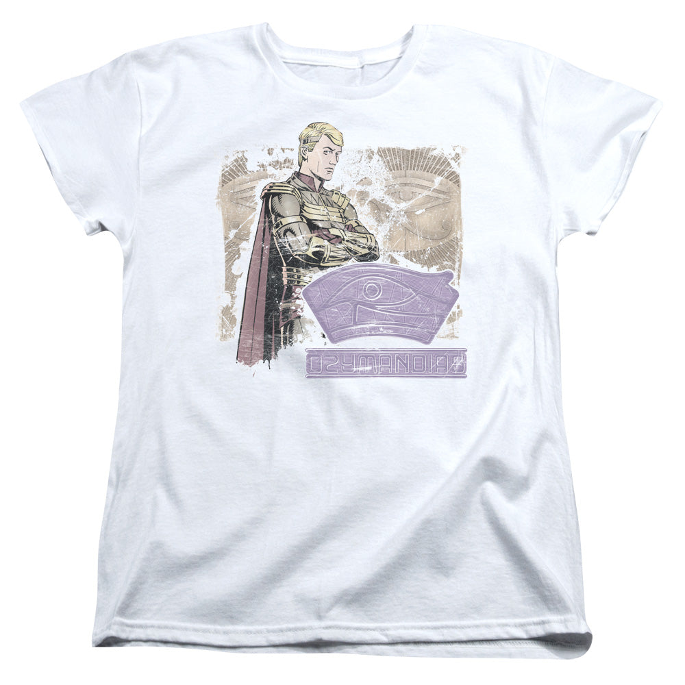 Watchmen Ozymandias Licensed Women's T-Shirt Regular Fit LG