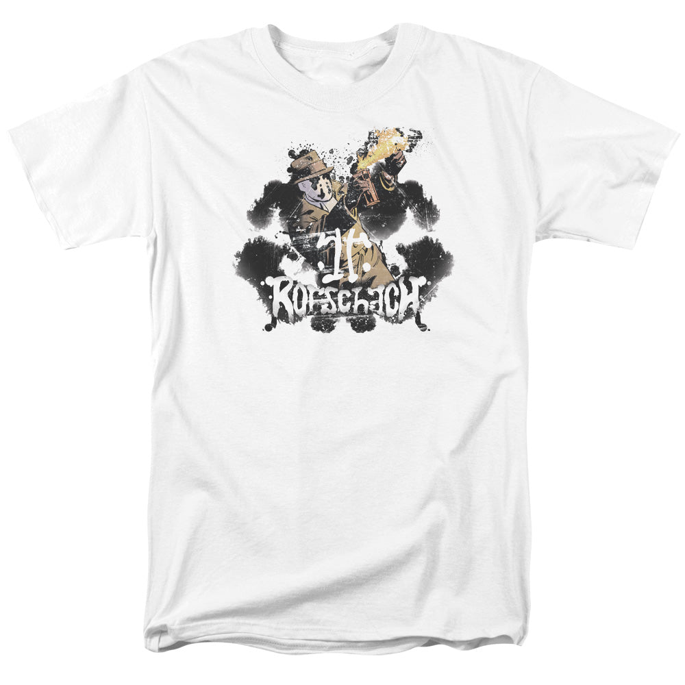 Watchmen Rorschach Licensed Adult Unisex T-Shirt Regular Fit Tee SM-3X