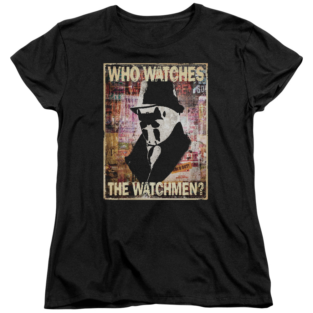 Watchmen Who Watches Licensed Women's T-Shirt Regular Fit LG