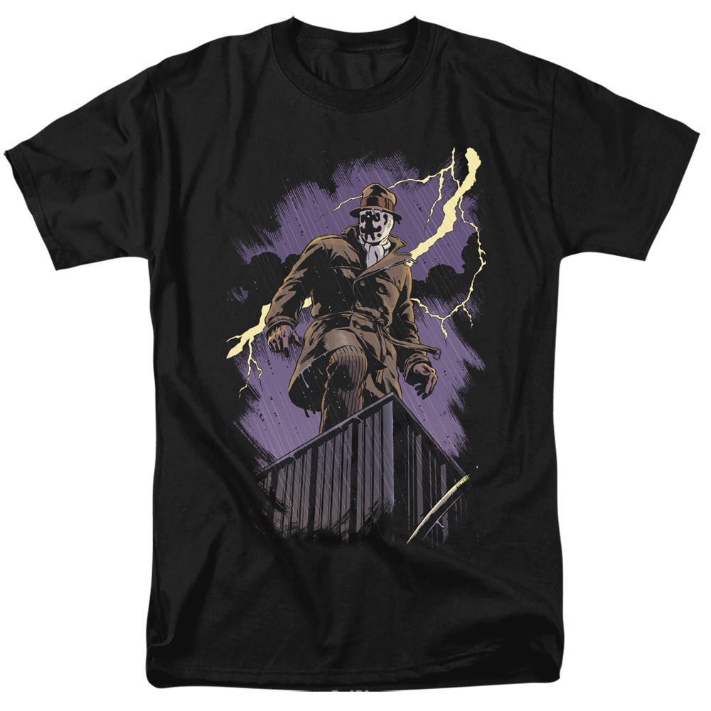 Watchmen Rorschach Night Licensed Adult Unisex T-Shirt Regular Fit Tee SM-3X