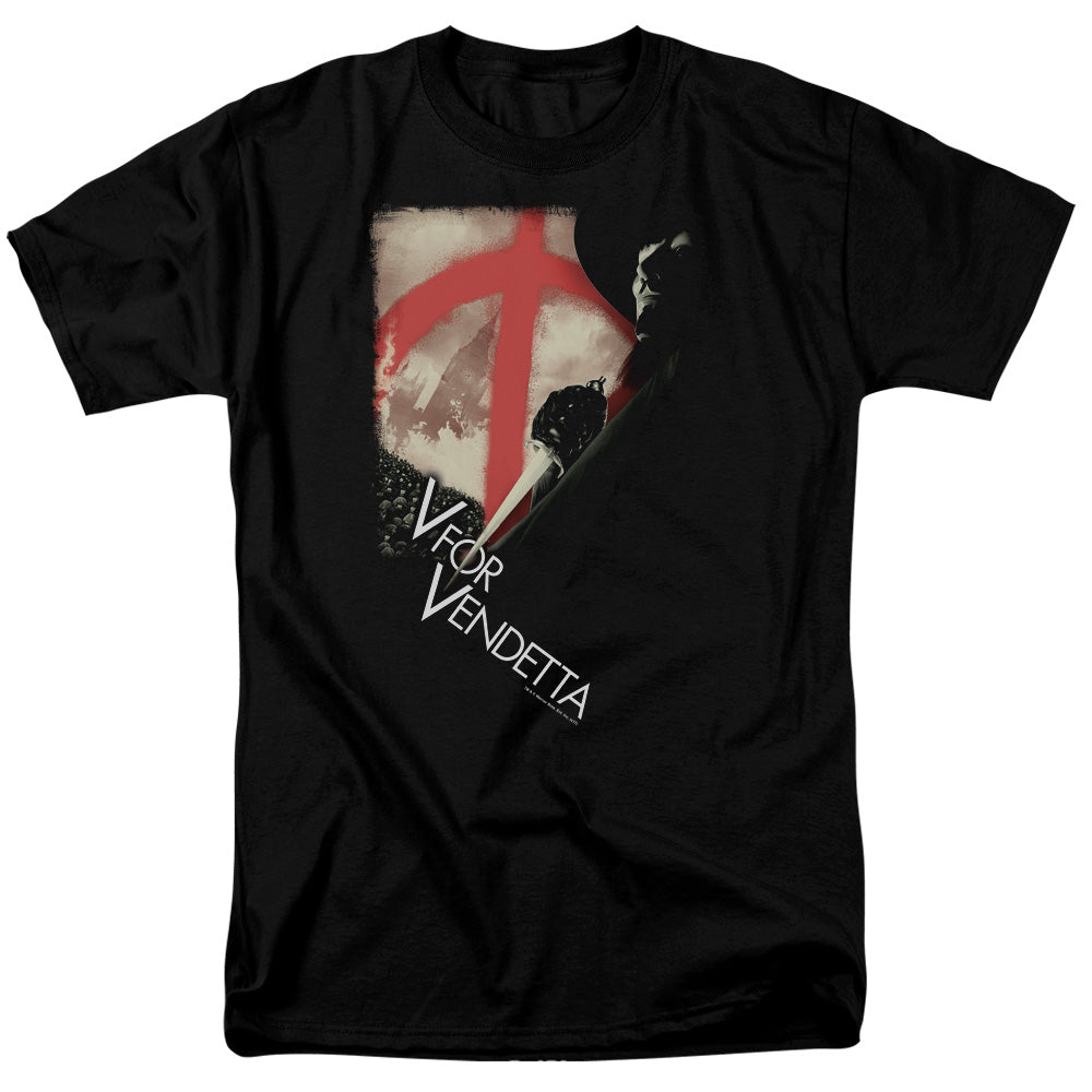 V For Vendetta Army Licensed Adult Unisex T-Shirt Regular Fit Tee SM-3X