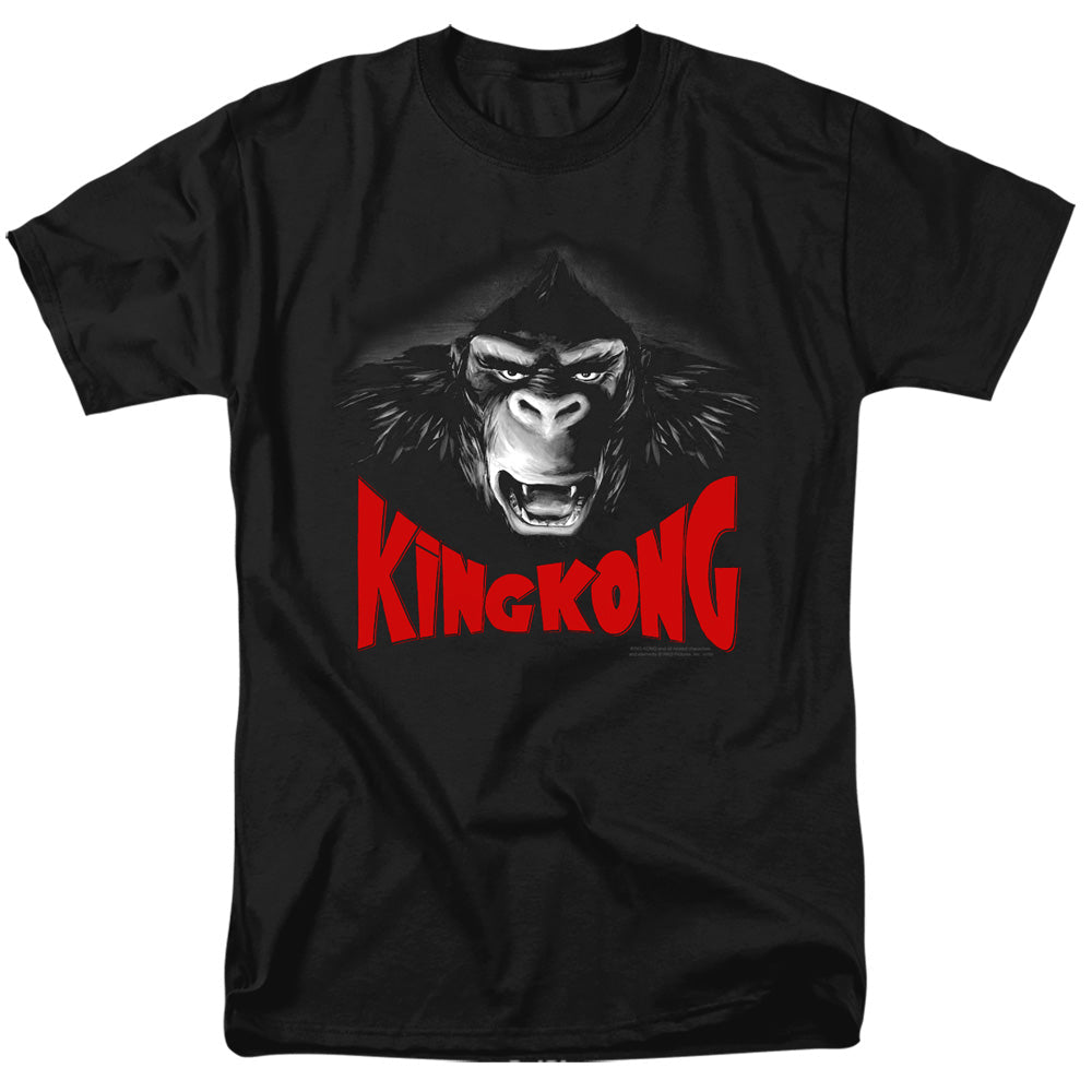 King Kong Kong Face Licensed Adult Unisex T-Shirt Regular Fit Tee SM-3X