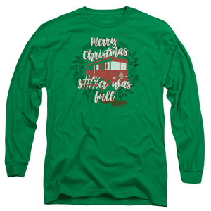 AN OFFCIALLY LICENSED CHRISTMAS VACATION IT WAS FULL MEN'S LONG SLEEVE T-SHIRT KELLY GREEN