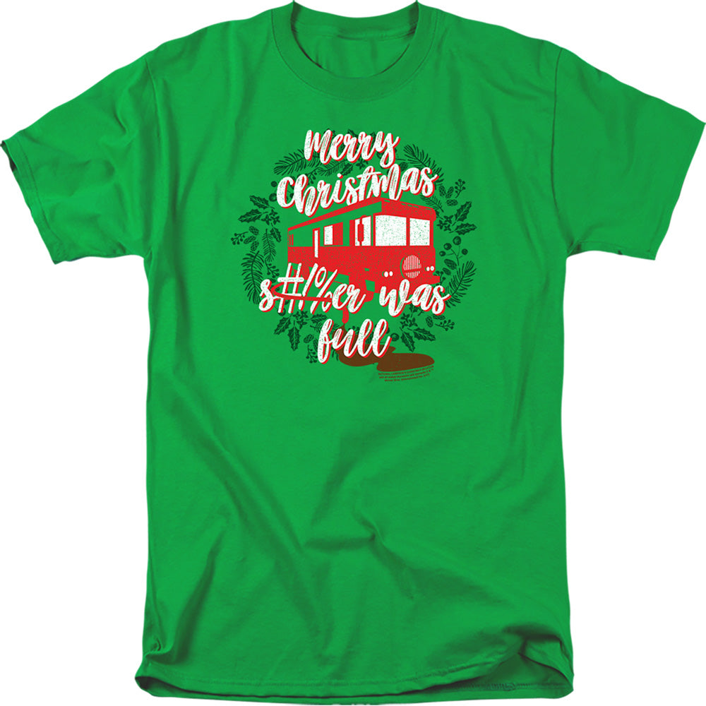 AN OFFCIALLY LICENSED CHRISTMAS VACATION IT WAS FULL MEN'S REGULAR FIT T-SHIRT KELLY GREEN