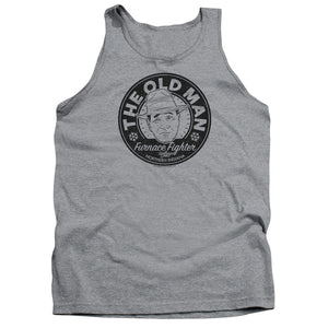 AN OFFCIALLY LICENSED A CHRISTMAS STORY THE OLD MAN ADULT UNISEX TANK TOP ATHLETIC HEATHER