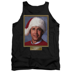 AN OFFCIALLY LICENSED CHRISTMAS VACATION HALLELUJAH ADULT UNISEX TANK TOP BLACK