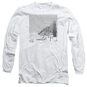AN OFFCIALLY LICENSED CORPSE BRIDE MY DARLING MEN'S LONG SLEEVE T-SHIRT WHITE