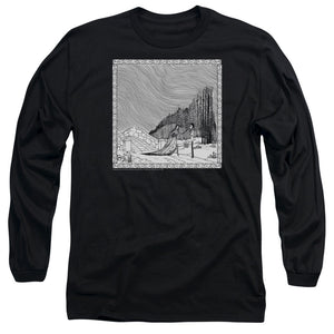 AN OFFCIALLY LICENSED CORPSE BRIDE MY DARLING MEN'S LONG SLEEVE T-SHIRT BLACK