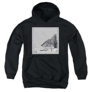 AN OFFCIALLY LICENSED CORPSE BRIDE MY DARLING YOUTH HOODIE BLACK