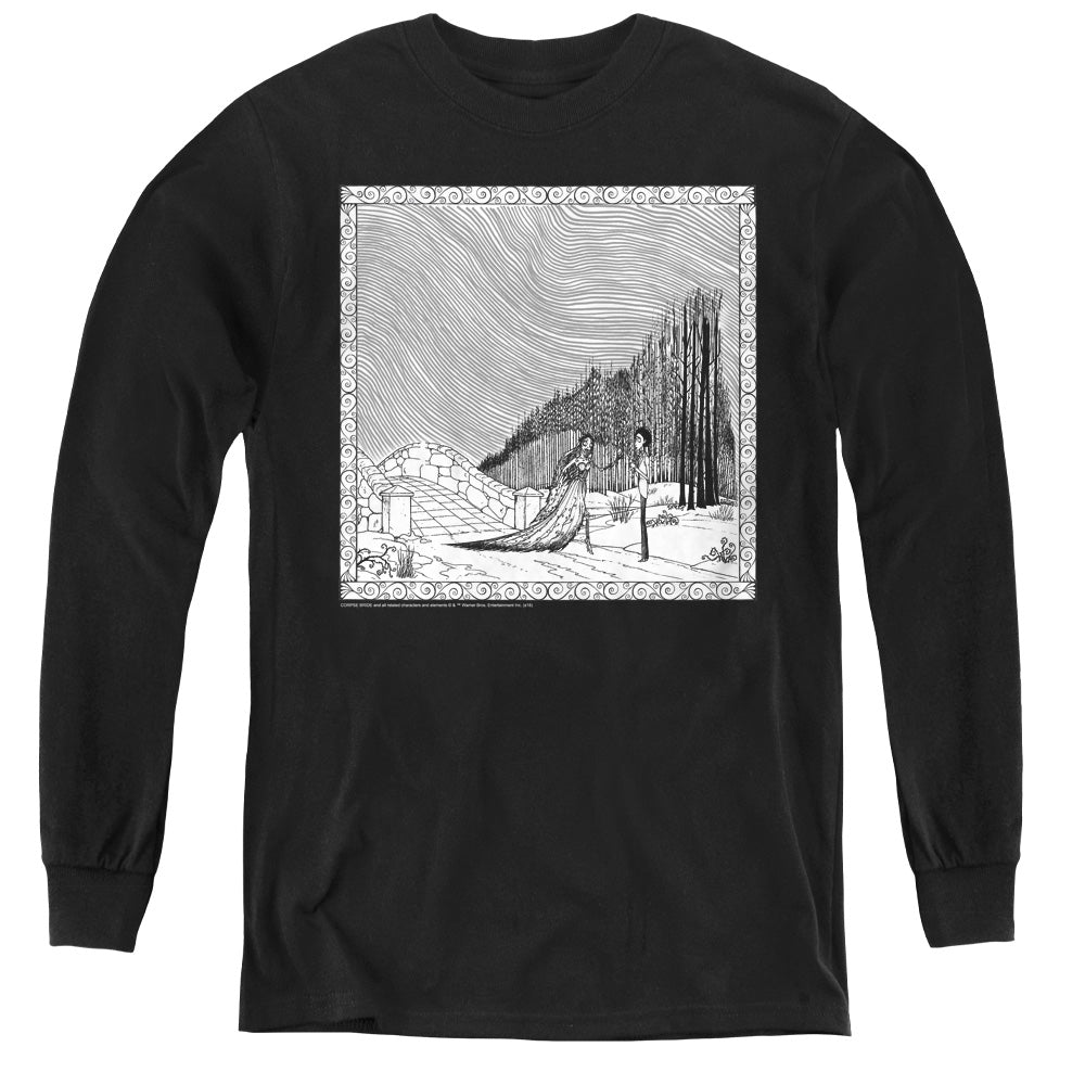 AN OFFCIALLY LICENSED CORPSE BRIDE MY DARLING YOUTH LONG SLEEVE T-SHIRT BLACK