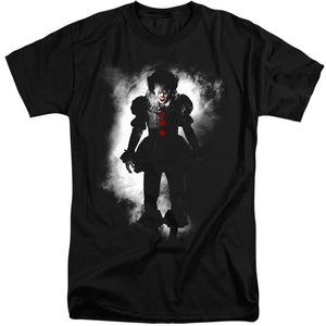 AN OFFCIALLY LICENSED IT 2017 FLOATER MEN'S TALL FIT T-SHIRT BLACK