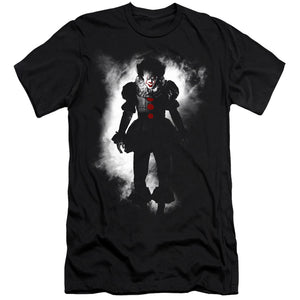 AN OFFCIALLY LICENSED IT 2017 FLOATER MEN'S PREMIUM SLIM FIT T-SHIRT BLACK