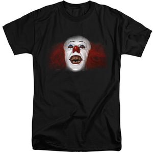 AN OFFCIALLY LICENSED IT 1990 EVERY NIGHTMARE YOUVE EVER MEN'S TALL FIT T-SHIRT BLACK