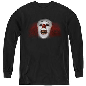 AN OFFCIALLY LICENSED IT 1990 EVERY NIGHTMARE YOUVE EVER YOUTH LONG SLEEVE T-SHIRT BLACK