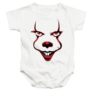 AN OFFCIALLY LICENSED IT 2019 SMILE BABY BODYSUIT WHITE