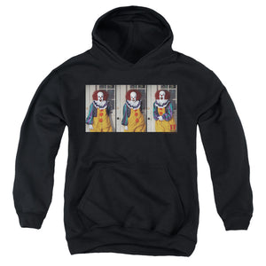 AN OFFCIALLY LICENSED IT 1990 JOKE YOUTH HOODIE BLACK