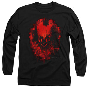 AN OFFCIALLY LICENSED IT 2017 IT ISNT DEAD MEN'S LONG SLEEVE T-SHIRT BLACK