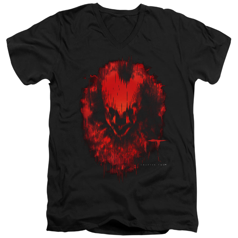 AN OFFCIALLY LICENSED IT 2017 IT ISNT DEAD MEN'S V-NECK T-SHIRT BLACK