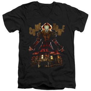 AN OFFCIALLY LICENSED IT 2019 COME HOME MEN'S V-NECK T-SHIRT BLACK