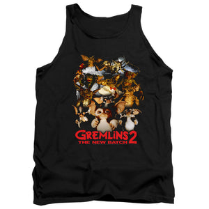 AN OFFCIALLY LICENSED GREMLINS 2 GOON CREW ADULT UNISEX TANK TOP BLACK