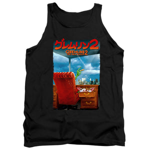 AN OFFCIALLY LICENSED GREMLINS 2 G2 POSTER ADULT UNISEX TANK TOP BLACK