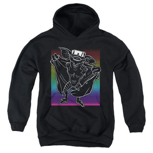 AN OFFCIALLY LICENSED GREMLINS COOL GRADIENT YOUTH HOODIE BLACK