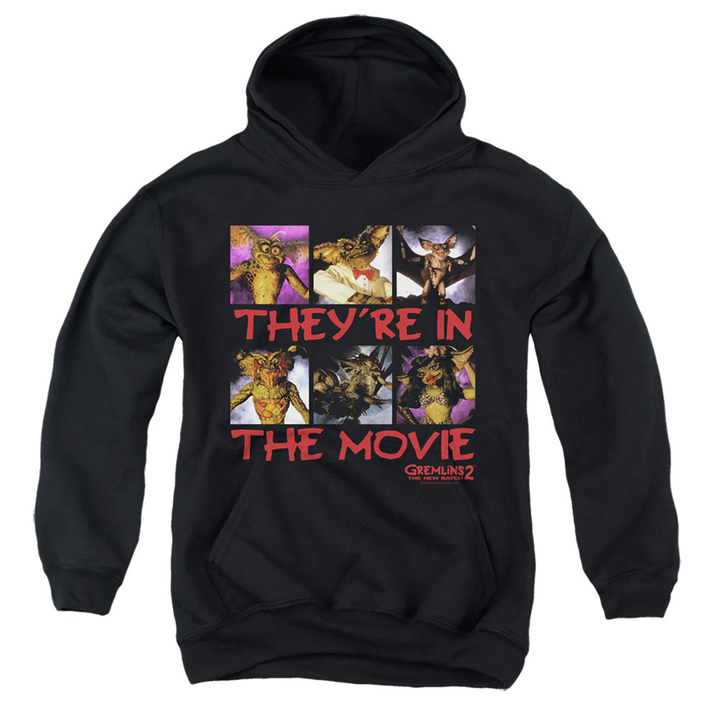 AN OFFCIALLY LICENSED GREMLINS 2 IN THE MOVIE YOUTH HOODIE BLACK
