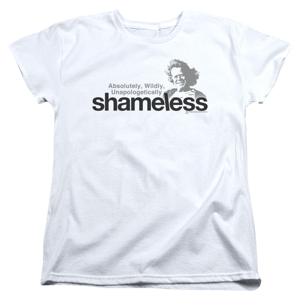 Shameless Logo Licensed Women's T-Shirt Regular Fit LG