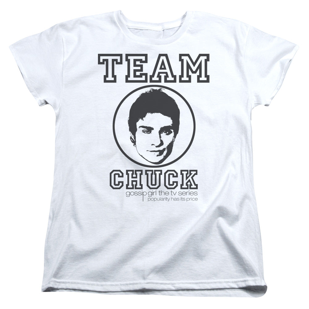 Gossip Girl Team Chuck Licensed Women's T-Shirt Regular Fit MD-LG