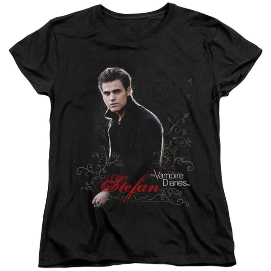 Vampire Diaries Stefan Licensed Women's T-Shirt Regular Fit SM-XL