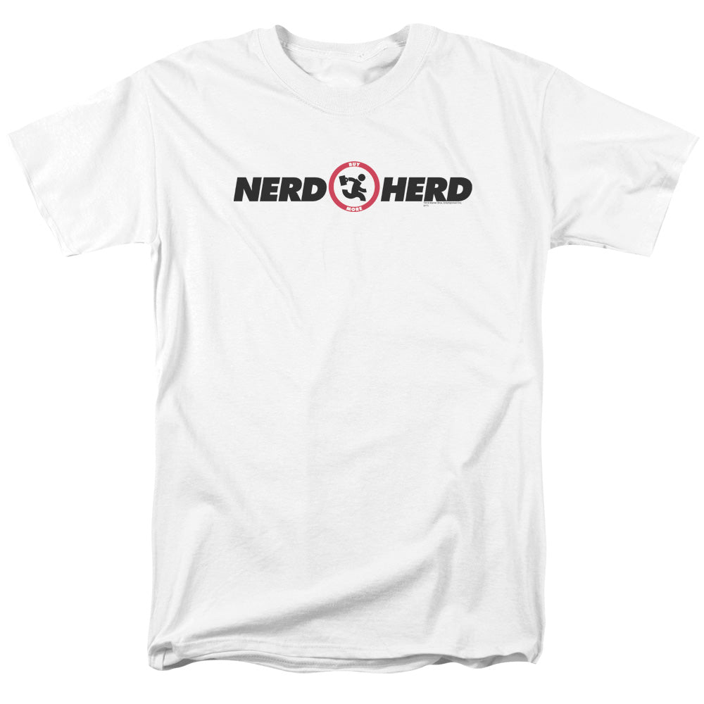 Chuck Nerd Herd Licensed Adult Unisex T-Shirt Regular Fit Tee SM-3X