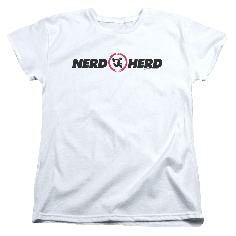 Chuck Nerd Herd Licensed Women's T-Shirt Regular Fit MD-LG