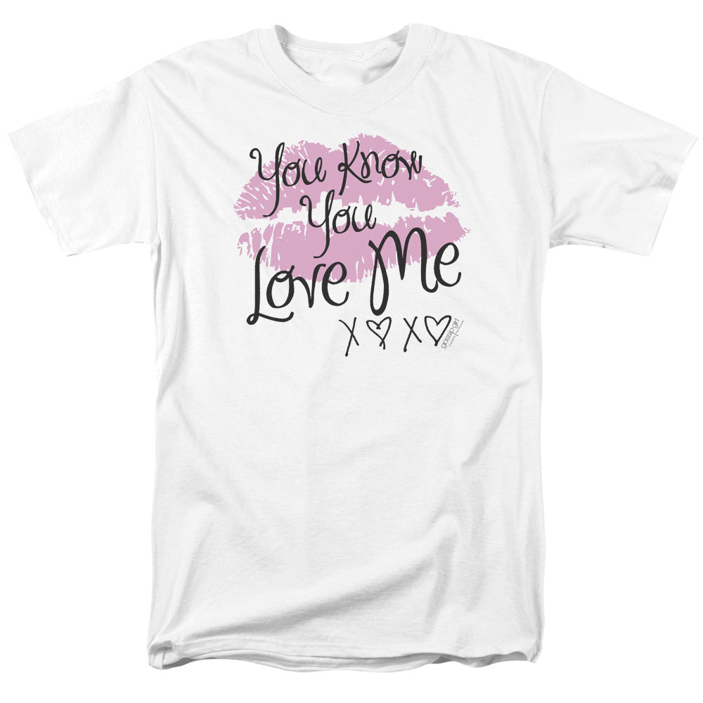 Gossip Girl You Love Me Licensed Adult Unisex T-Shirt Regular Fit Tee SM-LG