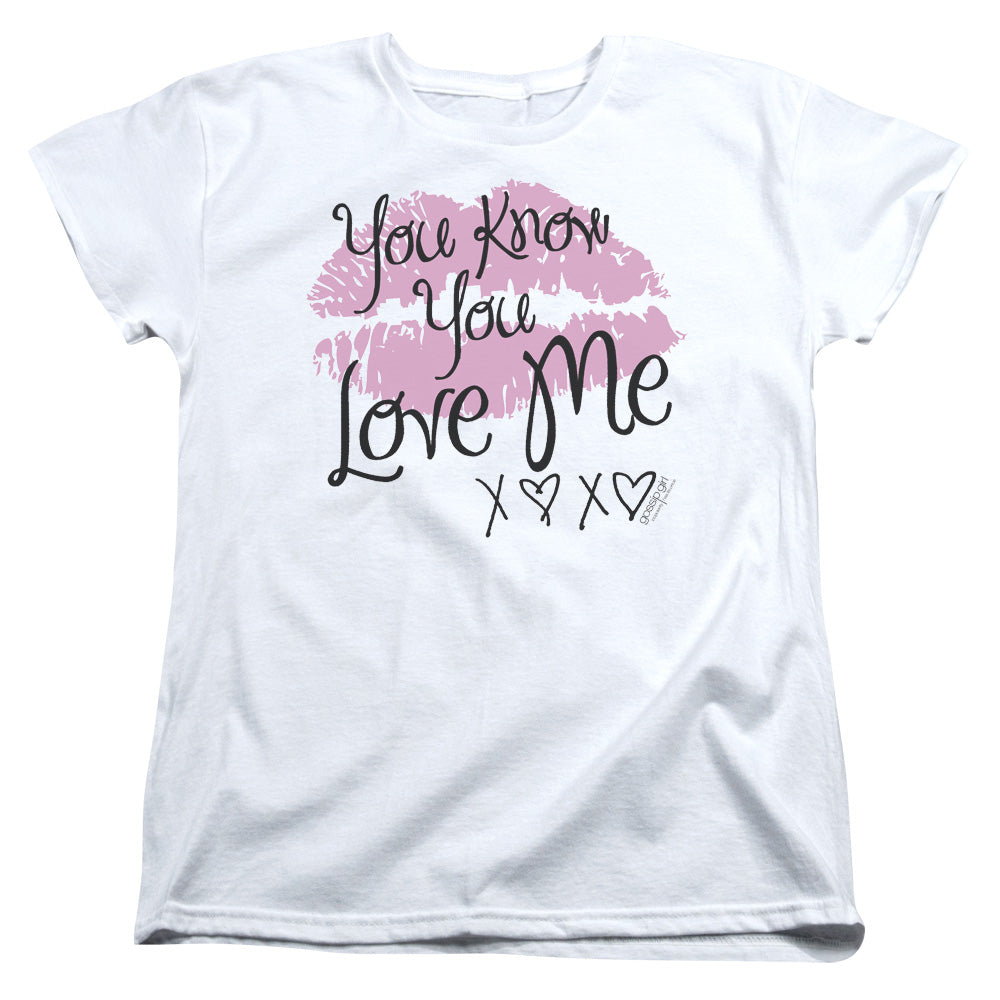 Gossip Girl You Love Me Licensed Women's T-Shirt Regular Fit MD-XL