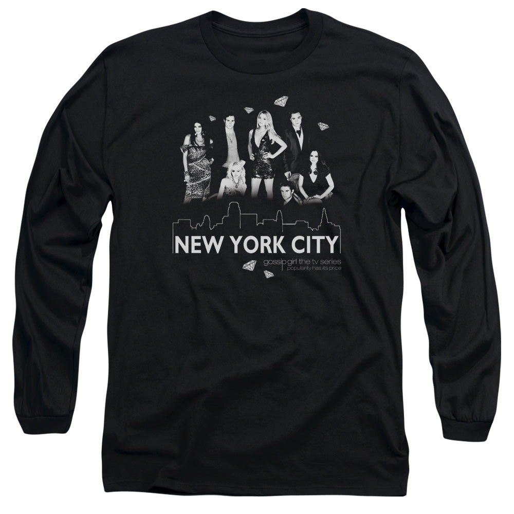 Gossip Girl Nyc Licensed Adult Unisex Long Sleeve T-Shirt MD-LG