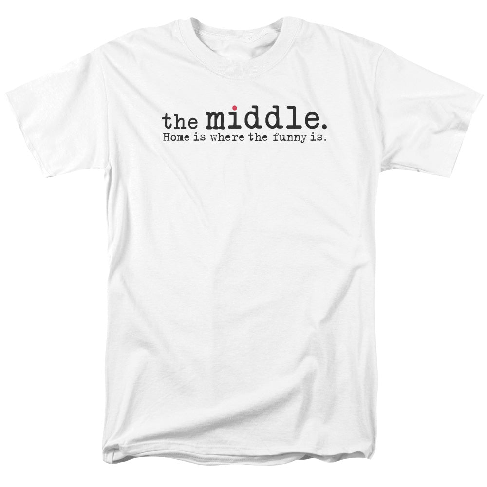 The Middle Logo Licensed Adult Unisex T-Shirt Regular Fit Tee SM-3X